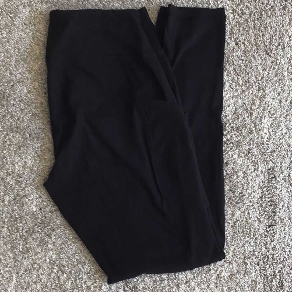 RAE MODE BLACK LEGGINGS WITH POCKETS - SMALL NWOT